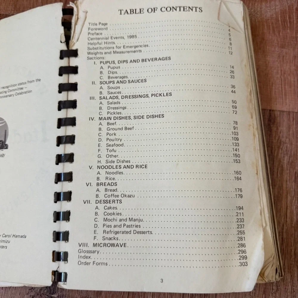 Itadakimasu Women of Nuuanu Cookbook 1985 Hawaii Japanese Centennial Recipes